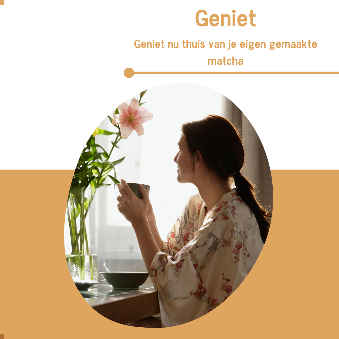 Geniet van je Matcha thee