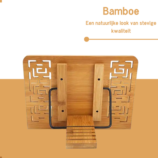 Arboledia kookboekstandaard achter