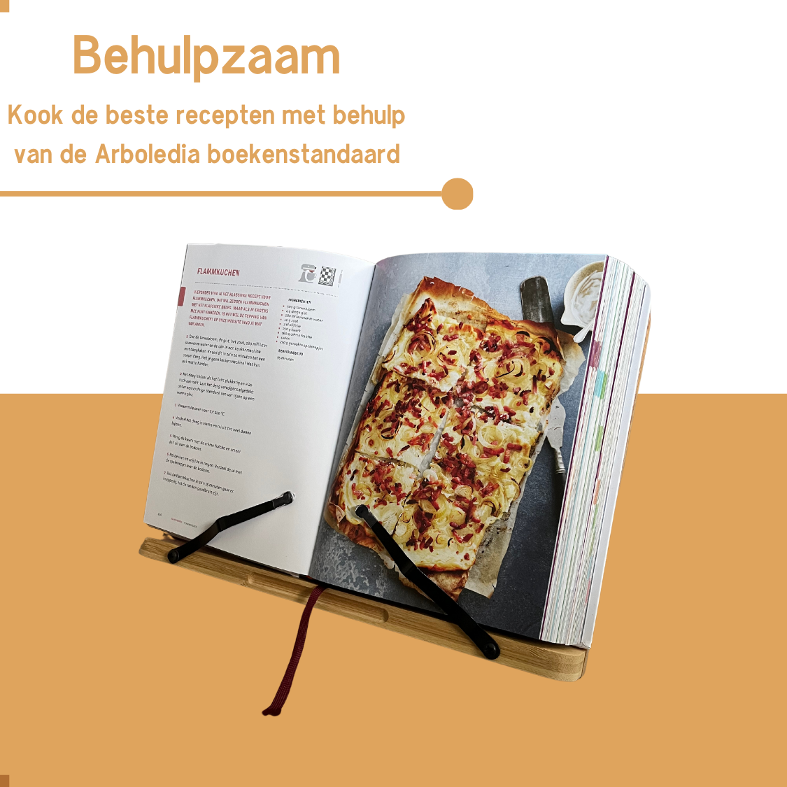 Arboledia kookboekstandaard boek