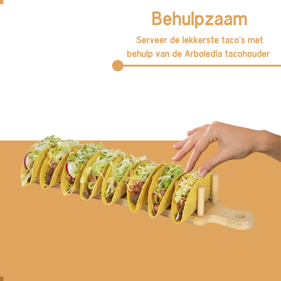 Arboledia Taco houder voor