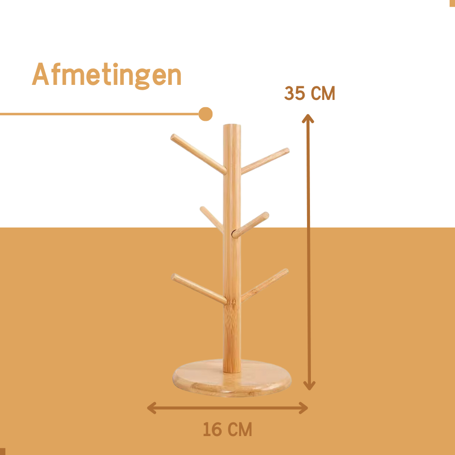 Arboledia mokkenboom afmetingen